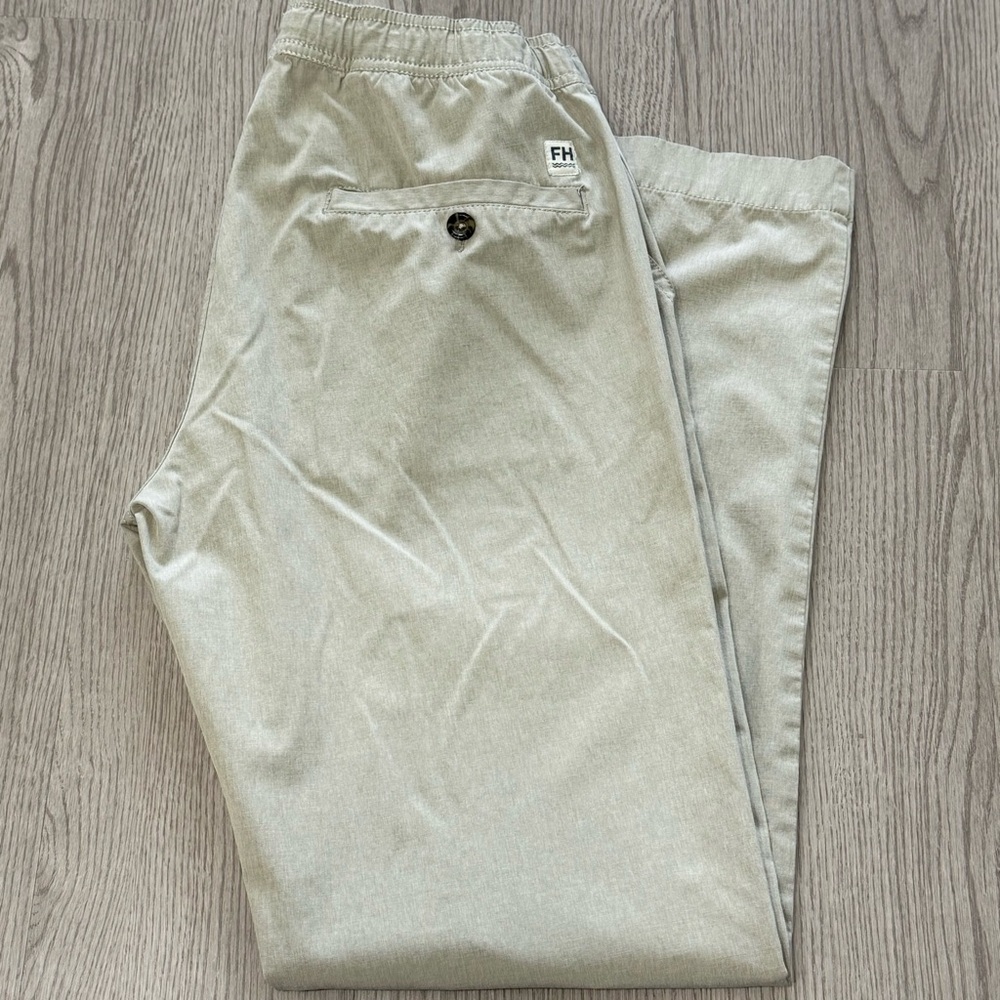 Fair Harbor Khaki‎ Performance Chino Pants Men’s Small Drawstrings Lightweight